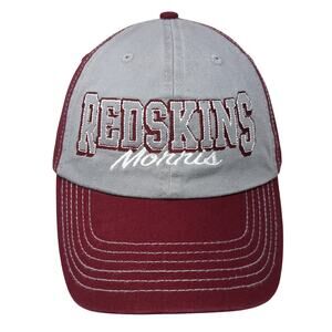 Redskins Morris Baseball Cap Red One Size Adjustable Embroidered Since 1981